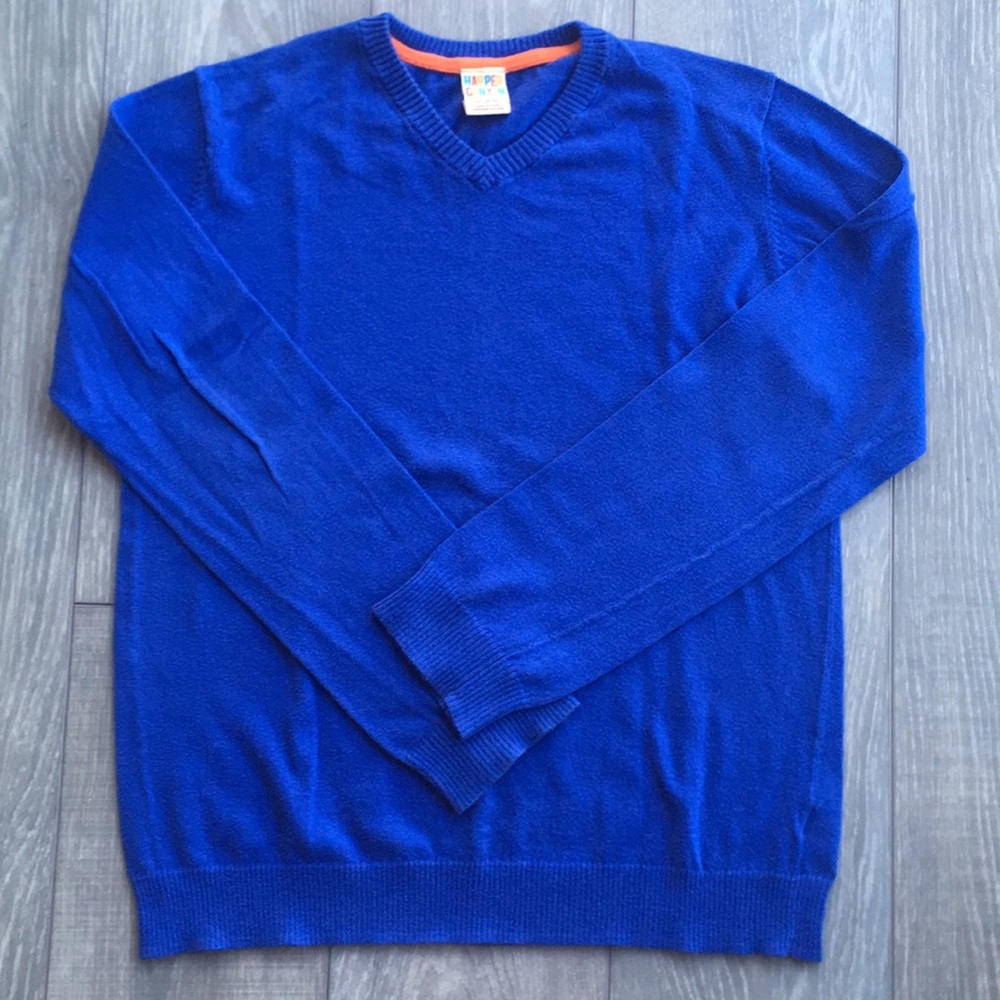 100% Cotton Boys V-neck sweater by Harper Canyon